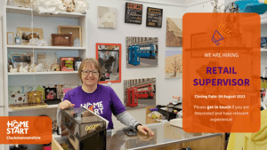 CLOSED – Job Opportunity – Retail Supervisor (Part-Time)