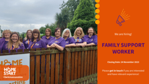 CLOSED – We are hiring! Family Support Worker (Part-Time)